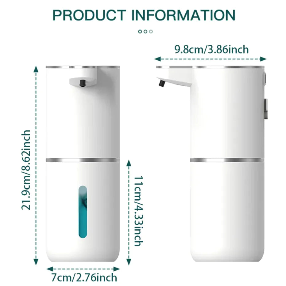 BluMUrban touchless automatic foaming soap dispenser