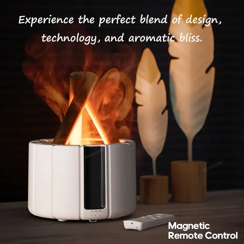 BluMUrban Simulated Flame Aroma Diffuser