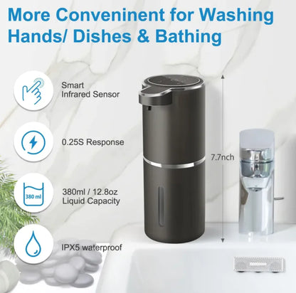 BluMUrban touchless automatic foaming soap dispenser